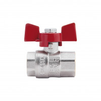 Кран кульовий SD Plus 3\4" ВР для води (метелик) SD602NW20PN40 Кран кульовий SD Plus 3\4" ВР для води (метелик) SD602NW20PN40