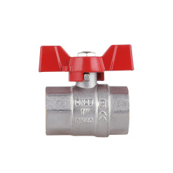 Кран кульовий SD Plus 1" ВР для води (метелик) SD602NW25PN40 Кран кульовий SD Plus 1" ВР для води (метелик) SD602NW25PN40