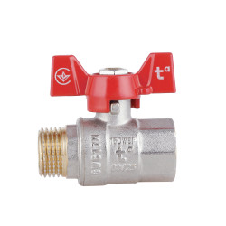 Кран кульовий SD Plus 1\2" ВЗ для води (метелик) SD607NW15PN40 Кран кульовий SD Plus 1\2" ВЗ для води (метелик) SD607NW15PN40