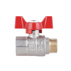 Кран кульовий SD Plus 1\2" ВЗ для води (метелик) SD607NW15PN40 Кран кульовий SD Plus 1\2" ВЗ для води (метелик) SD607NW15PN40