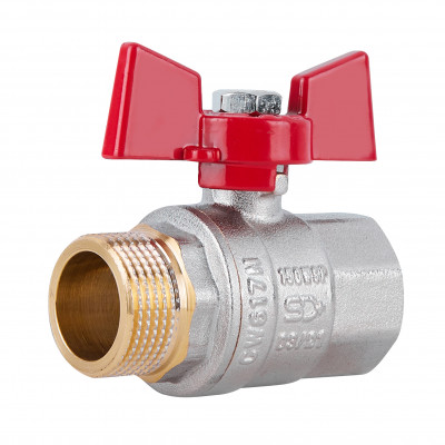 Кран кульовий SD Plus 3\4" ВЗ для води (метелик) SD607NW20PN40