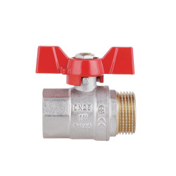 Кран кульовий SD Plus 1" ВЗ для води (метелик) SD607NW25PN40 Кран кульовий SD Plus 1" ВЗ для води (метелик) SD607NW25PN40