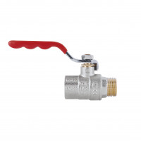 Кран кульовий SD Plus 1\2" ВЗ для води (важіль) SD605NW15PN40