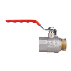 Кран кульовий SD Plus 1" ВЗ для води (важіль) SD605NW25PN40 Кран кульовий SD Plus 1" ВЗ для води (важіль) SD605NW25PN40