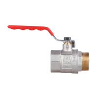 Кран кульовий SD Plus 1" 1\4 ВЗ для води (важіль) SD605NW32PN40