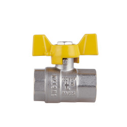 Кран кульовий SD Plus 1\2" ВР для газу (метелик) SD602NG15PN40 Кран кульовий SD Plus 1\2" ВР для газу (метелик) SD602NG15PN40