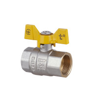 Кран кульовий SD Plus 3\4" ВР для газу (метелик) SD602NG20PN40