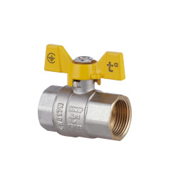 Кран кульовий SD Plus 3\4" ВР для газу (метелик) SD602NG20PN40