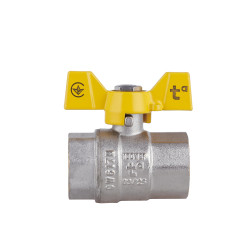 Кран кульовий SD Plus 3\4" ВР для газу (метелик) SD602NG20PN40