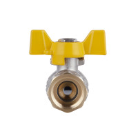 Кран кульовий SD Plus 1\2" ВЗ для газу (метелик) SD607NG15PN40