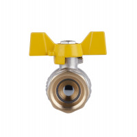 Кран кульовий SD Plus 3\4" ВЗ для газу (метелик) SD607NG20PN40