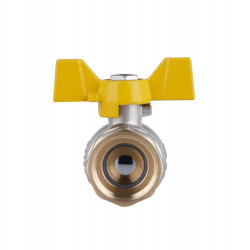 Кран кульовий SD Plus 3\4" ВЗ для газу (метелик) SD607NG20PN40