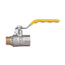 Кран кульовий SD Plus 1\2" ВЗ для газу (важіль) SD605NG15PN40 Кран кульовий SD Plus 1\2" ВЗ для газу (важіль) SD605NG15PN40