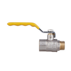 Кран кульовий SD Plus 1\2" ВЗ для газу (важіль) SD605NG15PN40 Кран кульовий SD Plus 1\2" ВЗ для газу (важіль) SD605NG15PN40