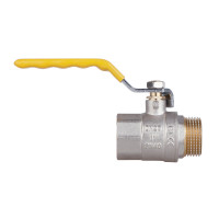 Кран кульовий SD Plus 1" ВЗ для газу (важіль) SD605NG25PN40