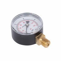 Манометр Standart d50 мм, 1/4"З із нижнім підключенням (латун.) 0-10 бар SD17010B Thermo Alliance