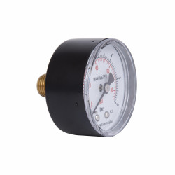 Манометр Standart d50 мм, 1/4"З із заднім підключенням (латун.) 0-6 бар SD1716B Thermo Alliance Манометр Standart d50 мм, 1/4"З із заднім підключенням (латун.) 0-6 бар SD1716B Thermo Alliance