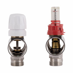 Колектор з витратомірами SD Plus 1" на 2 виходи