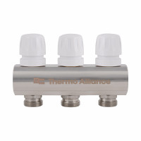 Колектор з витратомірами SD Plus 1" 3 виходи SD235W3