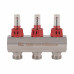 Колектор з витратомірами SD Plus 1" 3 виходи SD235W3
