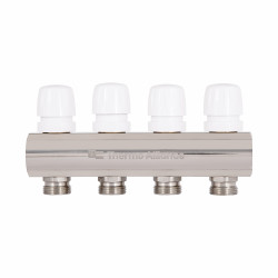 Колектор з витратомірами SD Plus 1" 4 виходи SD235W4