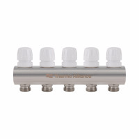 Колектор з витратомірами SD Plus 1" 5 виходи SD235W5