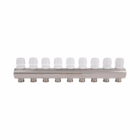 Колектор з витратомірами SD Plus 1" 9 виходів SD235W9