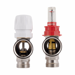 Колектор з витратомірами SD Plus 1" 10 виходів SD235W10