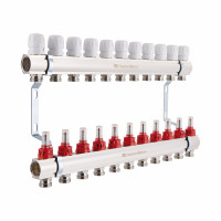 Колектор з витратомірами SD Plus 1" 11 виходів SD235W11