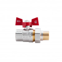 Кран кульовий "Американка" SD Plus 3\4" ВЗ прямий SD220NW20PN40 Кран кульовий "Американка" SD Plus 3\4" ВЗ прямий SD220NW20PN40