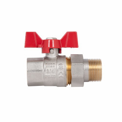 Кран кульовий "Американка" SD Plus 3\4" ВЗ прямий SD220NW20PN40