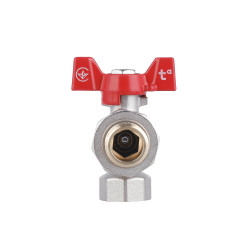 Кран кульовий "Американка" SD Plus 1\2" ВЗ кутовий SD222NW15PN40 Кран кульовий "Американка" SD Plus 1\2" ВЗ кутовий SD222NW15PN40