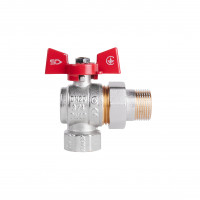 Кран кульовий "Американка" SD Plus 3\4" ВЗ кутовий SD222NW20PN40 Кран кульовий "Американка" SD Plus 3\4" ВЗ кутовий SD222NW20PN40