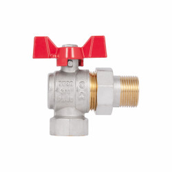 Кран кульовий "Американка" SD Plus 3\4" ВЗ кутовий SD222NW20PN40