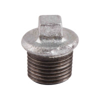 Заглушка чавунна 1" 1\4 зовнішня різьба
