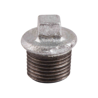 Заглушка чавунна 2" зовнішня різьба