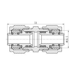 Перехід 16 * 16 Forte Перехід 16 * 16 Forte
