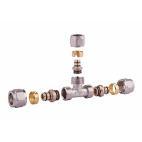 Тройник обтискний SD Forte 16 SF176W161616 Тройник обтискний SD Forte 16 SF176W161616