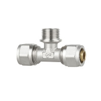 Трійник 16 * 1/2 зовнішня * 16 Forte