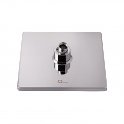 Душова стійка універсальна Qtap Plava на два споживача 1015 мм прямокутна QT1001CRM Chrome