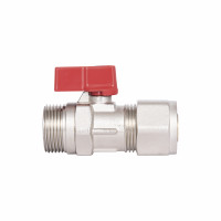 Кран кульовий 20 * 3/4" зовншіня Forte Кран кульовий 20 * 3/4" зовншіня Forte