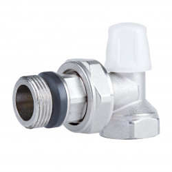 Кран радіаторний Icma 3/4" з антипротіканням кутовий без ручки №805+940 Кран радіаторний Icma 3/4" з антипротіканням кутовий без ручки №805+940