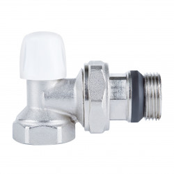 Кран радіаторний Icma 3/4" з антипротіканням кутовий без ручки №805+940 Кран радіаторний Icma 3/4" з антипротіканням кутовий без ручки №805+940