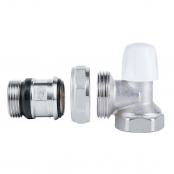 Кран радіаторний Icma 3/4" з антипротіканням кутовий без ручки №805+940 Кран радіаторний Icma 3/4" з антипротіканням кутовий без ручки №805+940