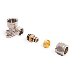 Коліно установче 16 * 1/2 внутрішня Forte Коліно установче 16 * 1/2 внутрішня Forte