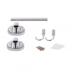 Lidz Тримач для рушника 2 гачки CGR114.08.02 Lidz Тримач для рушника 2 гачки CGR114.08.02