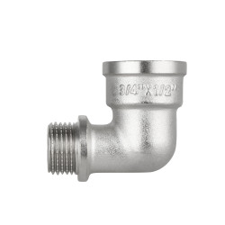 Коліно 3/4" внутрішня * 1/2" зовнішня Forte