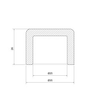 Заглушка PPR Thermo Alliance 25