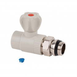 Кран кульовий радіаторний PPR Thermo Alliance 25х3\4" прямий Кран кульовий радіаторний PPR Thermo Alliance 25х3\4" прямий