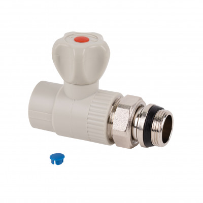 Кран кульовий радіаторний PPR Thermo Alliance 25х3\4" прямий Кран кульовий радіаторний PPR Thermo Alliance 25х3\4" прямий
